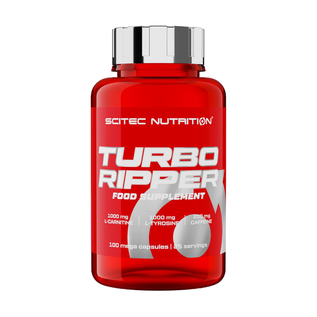 Жироспалювач Scitec Nutrition Turbo Ripper, 100 капсул